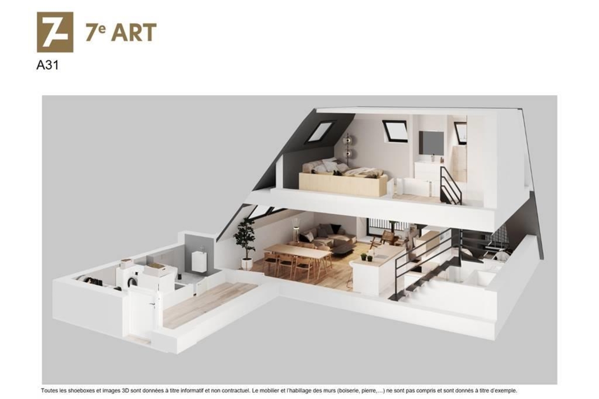 Penthouse à vendre à Tournai 7500 313000.00€ 2 chambres 93.10m² - annonce 405126