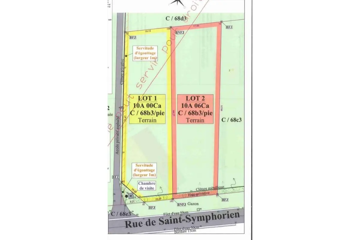 Terrain à vendre à Havré 7021 125000.00€  chambres m² - annonce 5068
