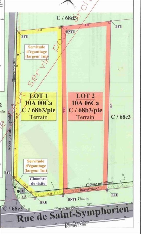 Terrain à vendre à Havré 7021 125000.00€ chambres m² - annonce 5068