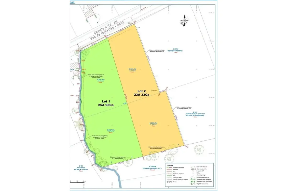Terrain à vendre à Roisin 7387 60000.00€  chambres m² - annonce 9583