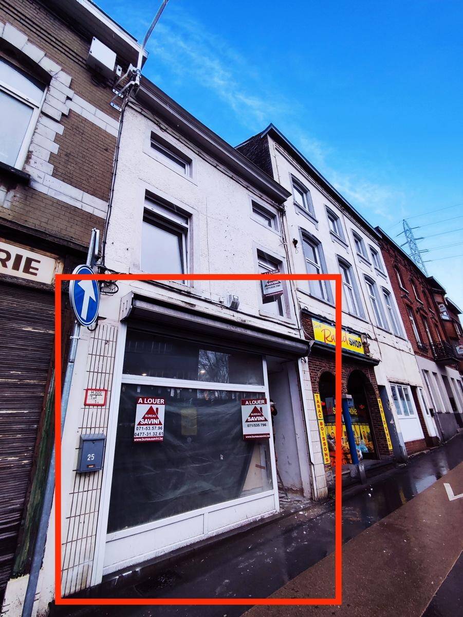 Commerce à louer à Marchienne-au-Pont 6030 595.00€ chambres 37.00m² - annonce 9354