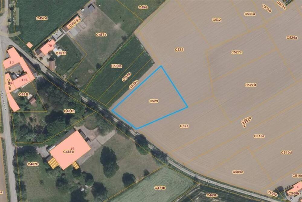 Terrain non bâtissable à vendre à Wodecq 7890 9205.00€  chambres m² - annonce 1048286