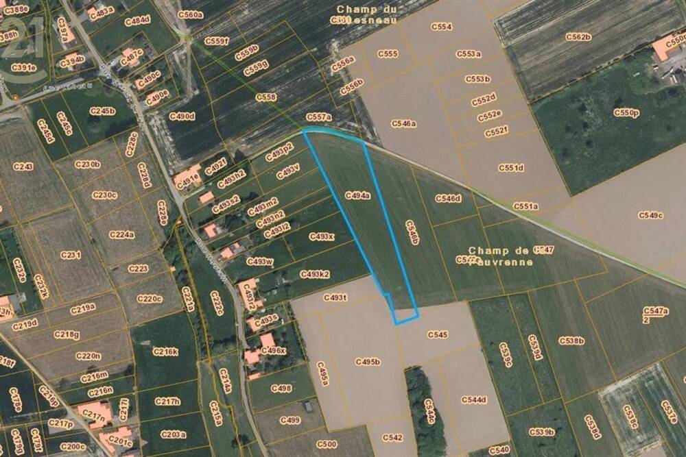 Terrain à vendre à Lessines 7860 35070.00€  chambres m² - annonce 1048137