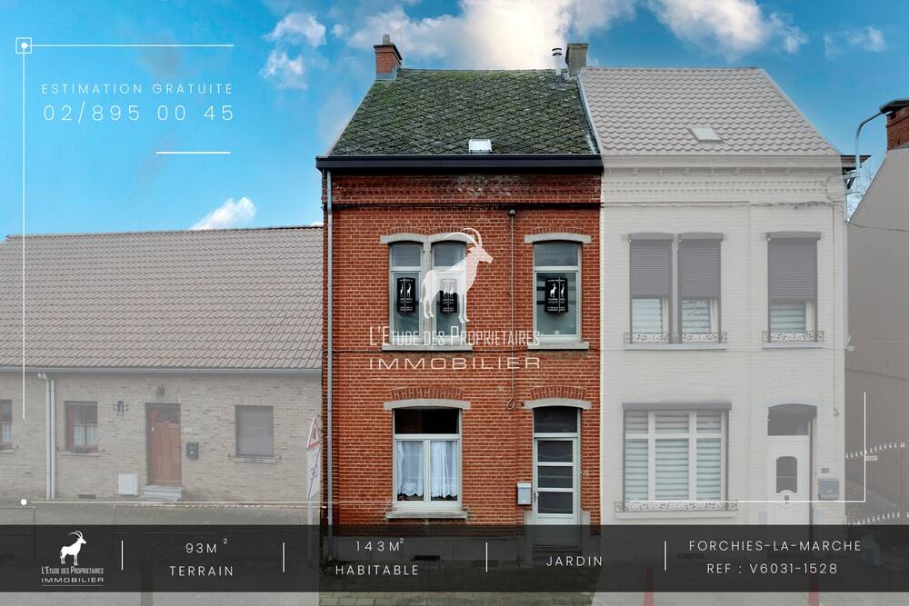 Maison à vendre à Forchies-la-Marche 6141 139999.00€ 2 chambres 120.00m² - annonce 1373678