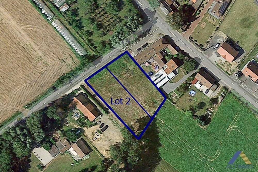 Terrain à vendre à Leers-Nord 7730 119000.00€  chambres m² - annonce 1262449