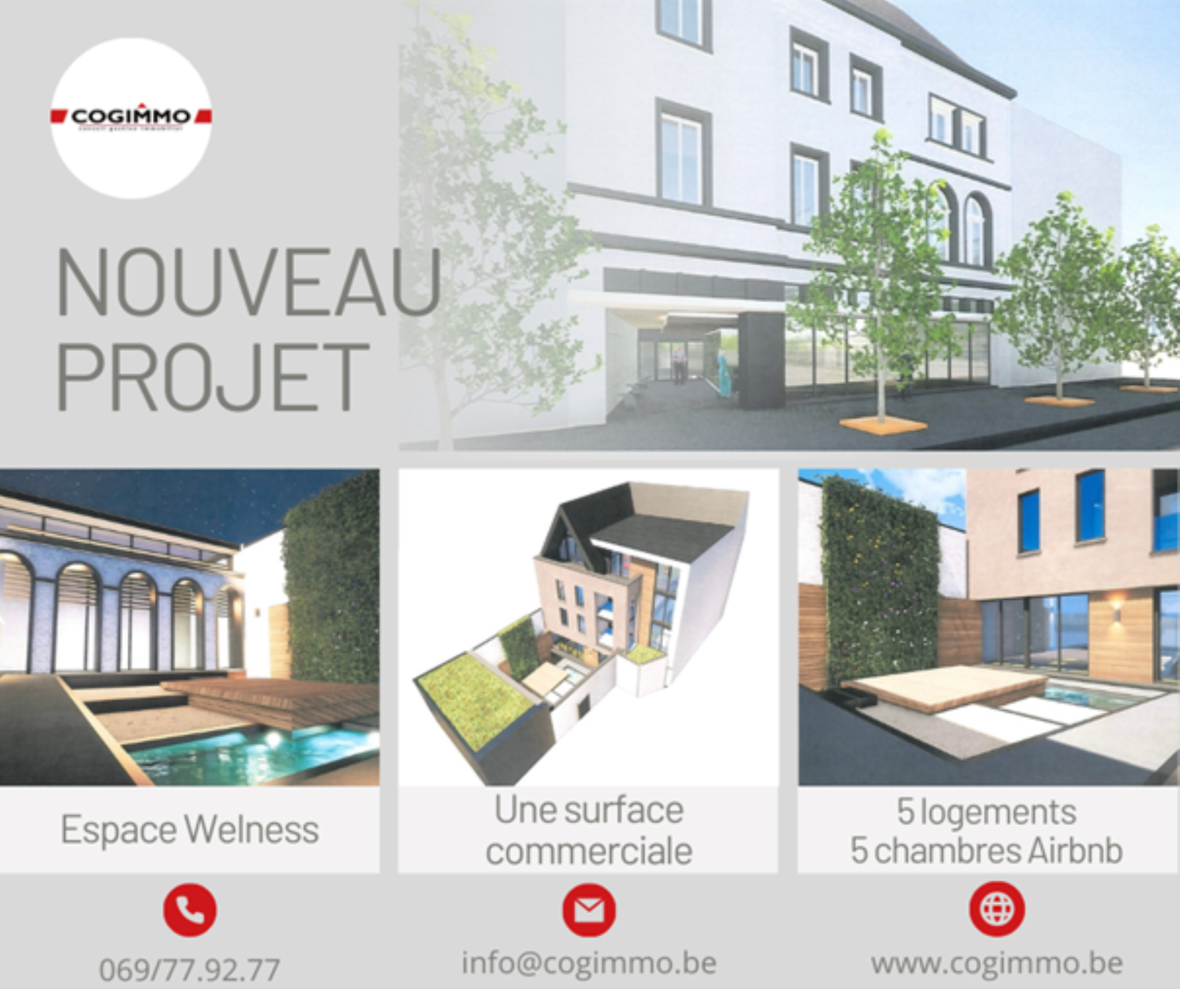 Immeuble mixte à vendre à Tournai 7500 680000.00€  chambres m² - annonce 1320981