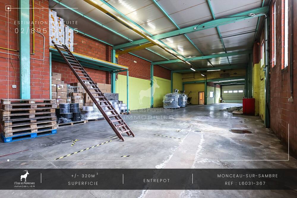 Commerce à louer à Marchienne-au-Pont 6030 1500.00€ chambres 350.00m² - annonce 120670