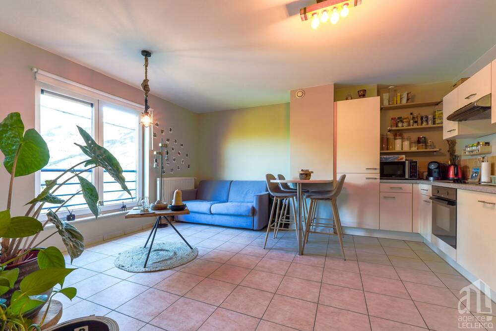 Appartement à louer à Leuze-en-Hainaut 7900 575.00€ 1 chambres 40.00m² - annonce 1351689