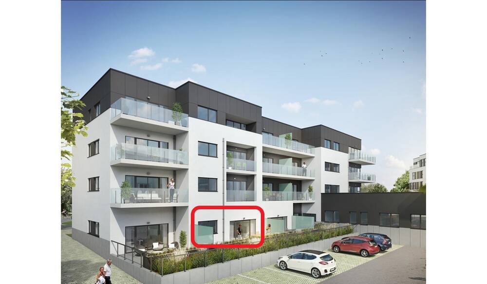 Appartement à louer à Tournai 7500 725.00€ 1 chambres 68.00m² - annonce 1392694