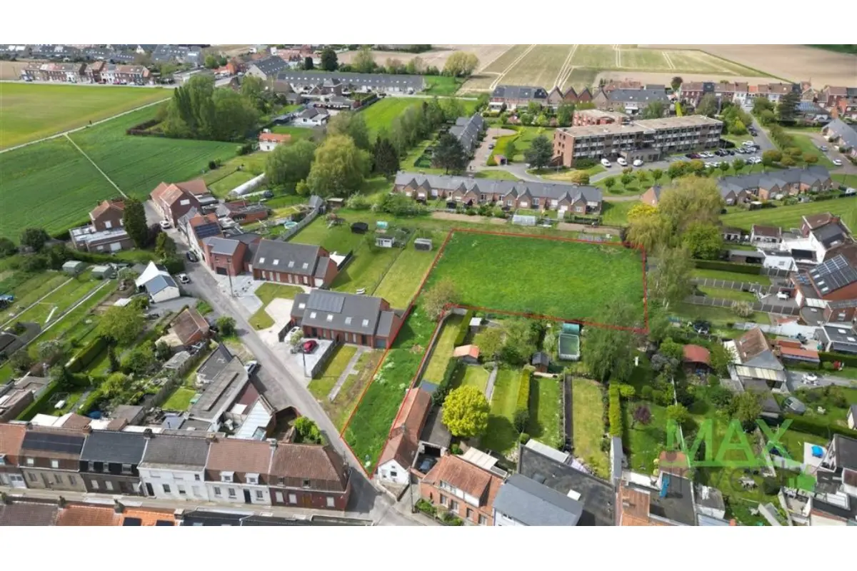 Terrain à bâtir à vendre à Herseaux 7712 225000.00€  chambres m² - annonce 633613