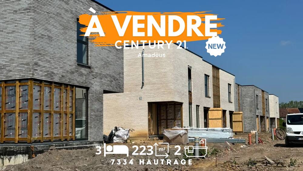 Maison à vendre à Hautrage 7334 348000.00€ 3 chambres m² - annonce 141833