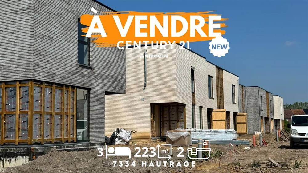 Maison à vendre à Hautrage 7334 348000.00€ 3 chambres m² - annonce 141833
