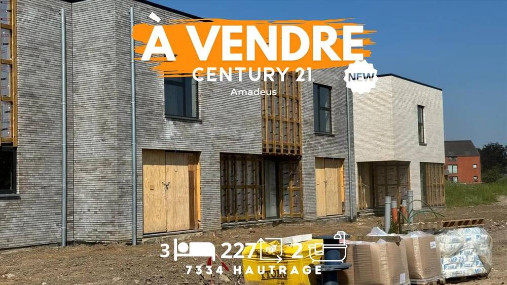 Maison à vendre à Hautrage 7334 350000.00€ 3 chambres m² - annonce 141124
