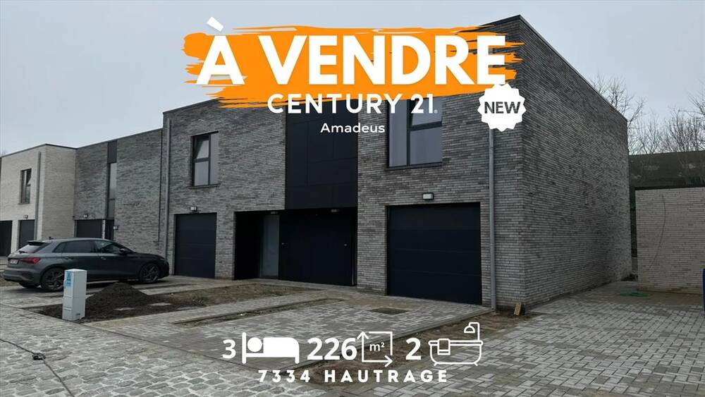 Maison à vendre à Hautrage 7334 357000.00€ 3 chambres m² - annonce 141834