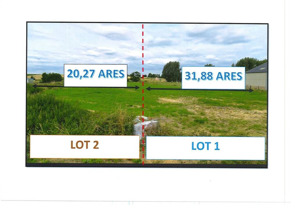 Terrain à vendre à Harmignies 7022 125000.00€  chambres m² - annonce 444508