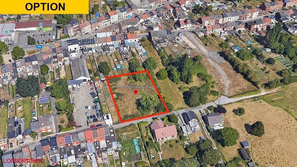 Terrain à vendre à Châtelet 6200 119000.00€ chambres m² - annonce 242823