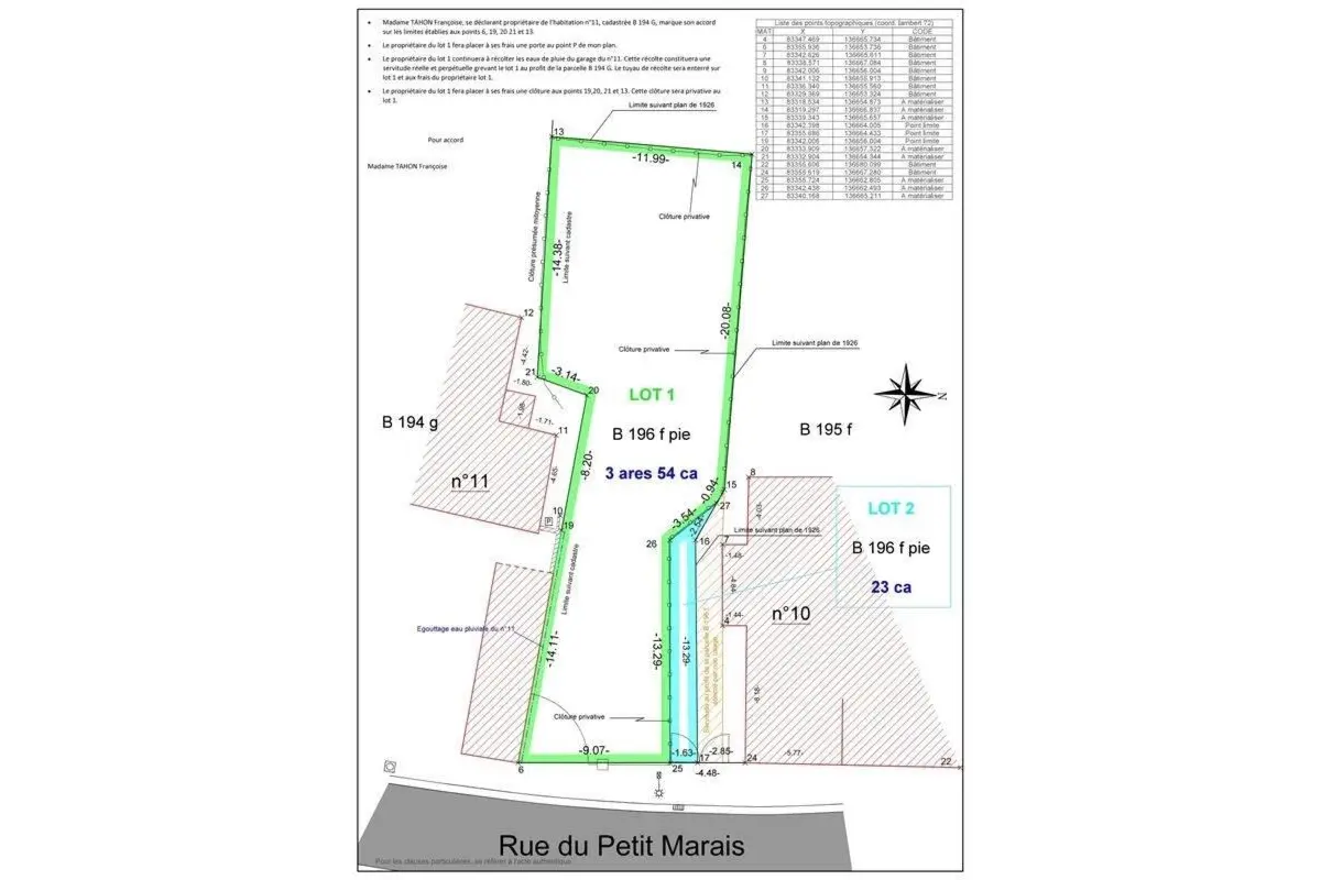 Terrain à vendre à Hollain 7620 69000.00€  chambres m² - annonce 253555