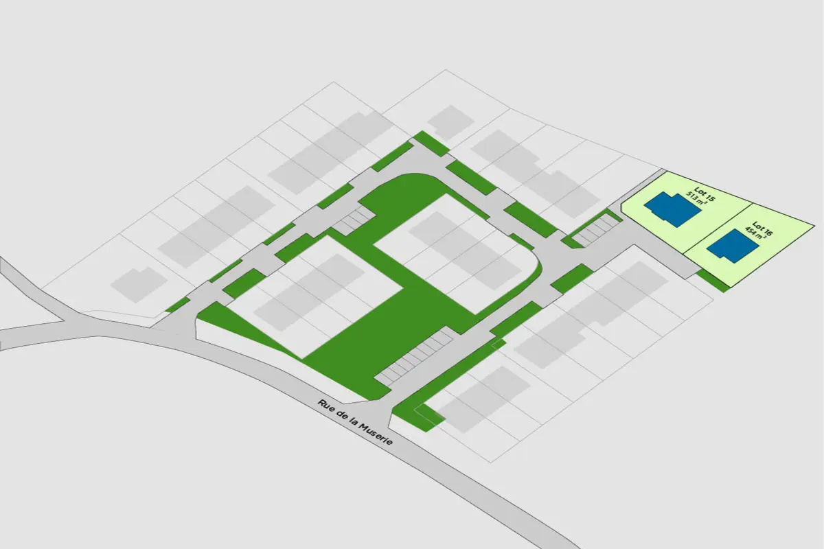 Terrain à vendre à Estaimbourg 7730 100800.00€  chambres m² - annonce 259184