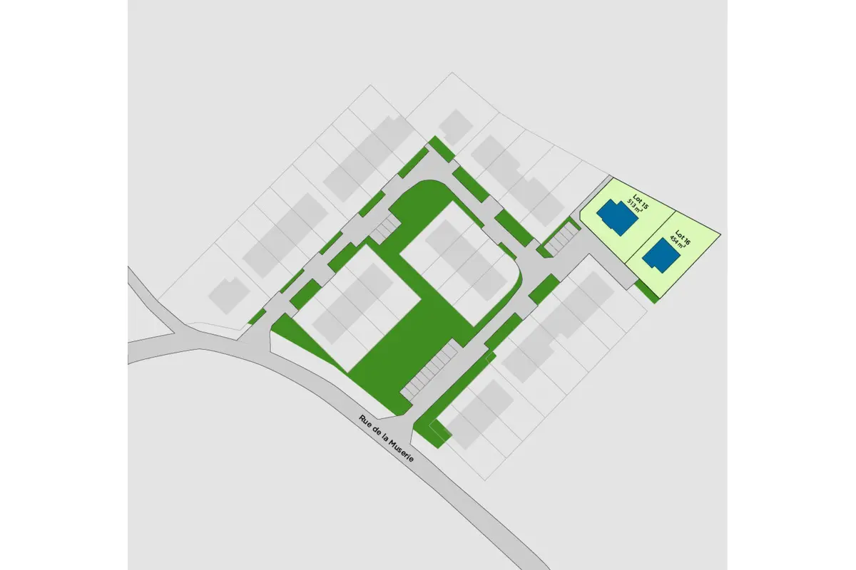 Terrain à vendre à Estaimbourg 7730 96800.00€  chambres m² - annonce 259185