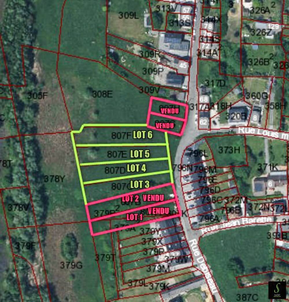 Terrain à vendre à Anderlues 6150 60000.00€ chambres m² - annonce 269285