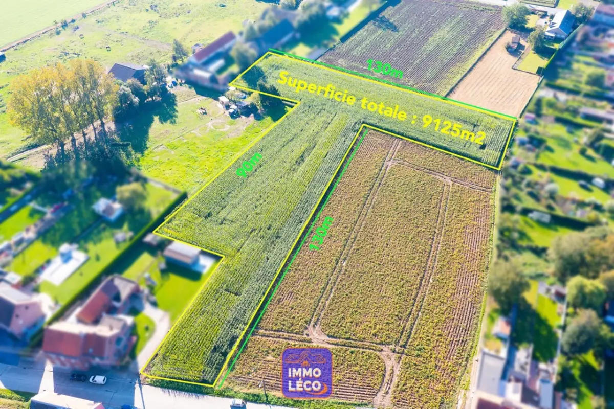 Terrain à bâtir à vendre à Amougies 7750 325000.00€  chambres m² - annonce 300266