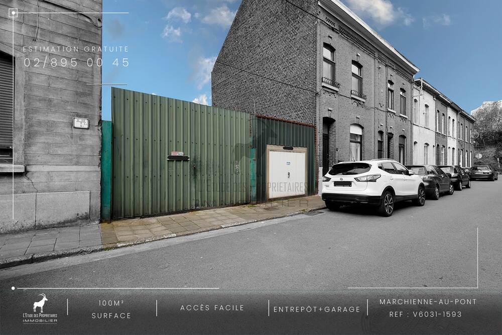 Commerce à vendre à Marchienne-au-Pont 6030 109999.00€ chambres 100.00m² - annonce 305763