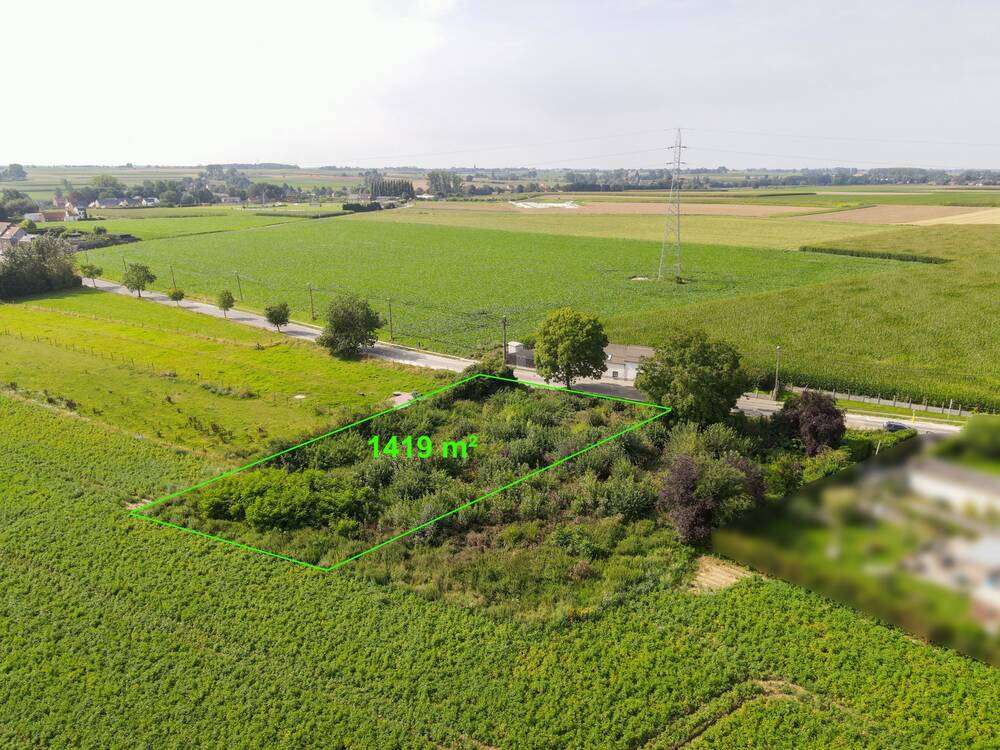 Terrain à vendre à Tournai 7500 95000.00€ chambres m² - annonce 332705