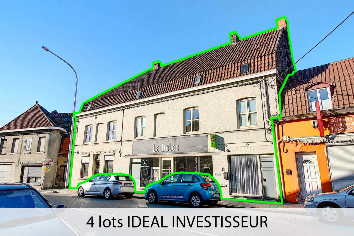 Immeuble mixte à vendre à Herseaux 7712 259000.00€ 3 chambres 230.00m² - annonce 335282