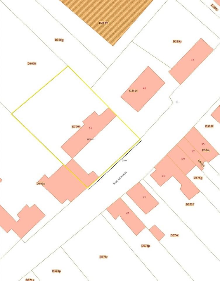 Terrain à vendre à Pottes 7760 88000.00€ chambres m² - annonce 344785