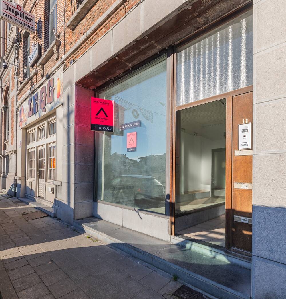 Commerce à louer à Boussu 7300 1100.00€ chambres 120.00m² - annonce 363789