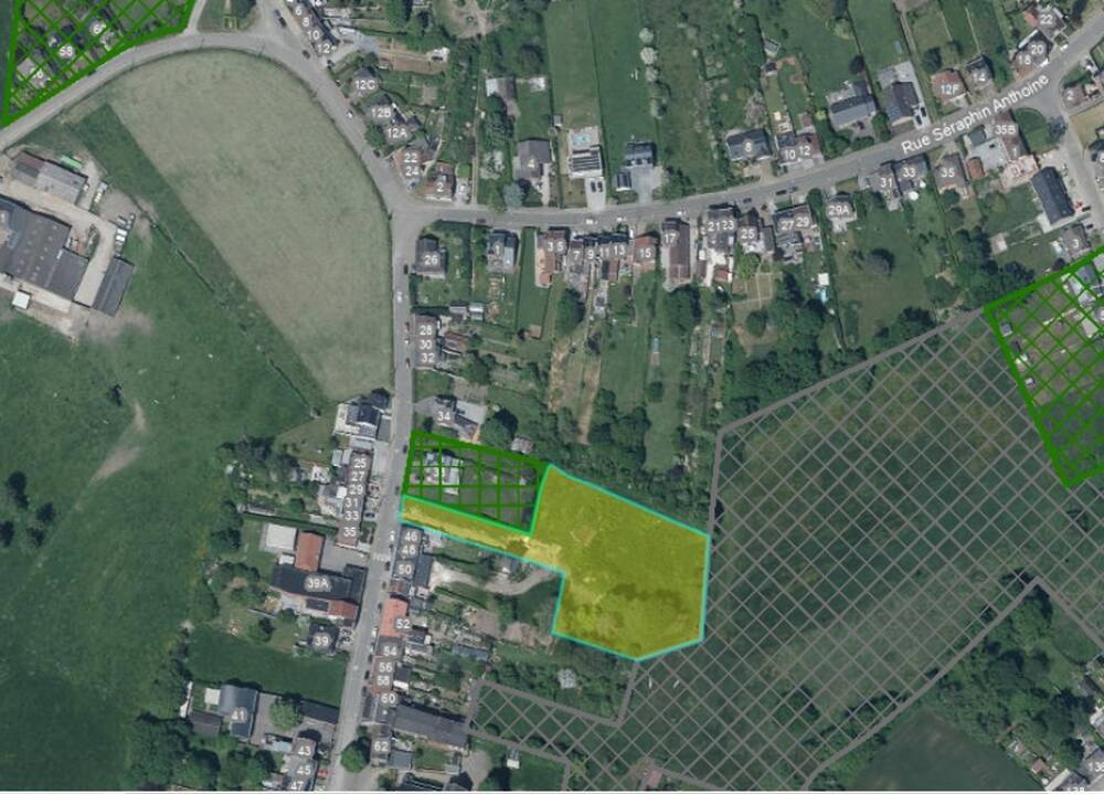 Terrain à vendre à Mont-sur-Marchienne 6032 300000.00€ chambres m² - annonce 366819