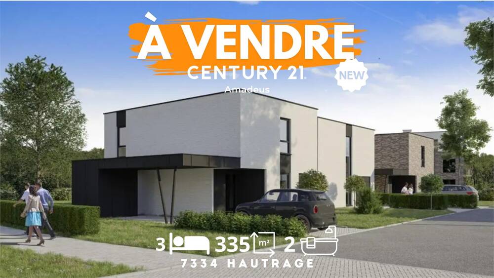Maison à vendre à Hautrage 7334 390000.00€ 3 chambres m² - annonce 377393