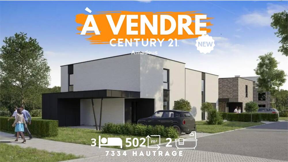 Maison à vendre à Hautrage 7334 413000.00€ 3 chambres m² - annonce 377311