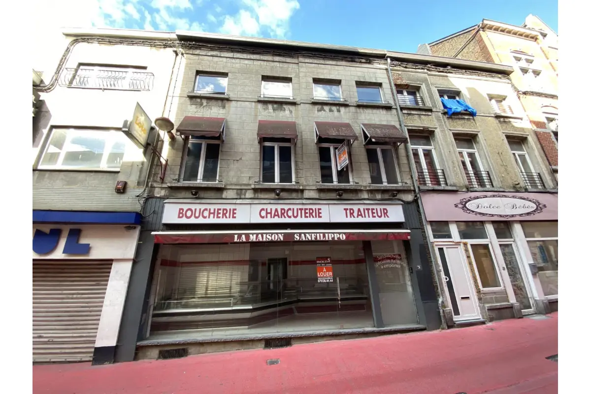 Commerce à  à Châtelet 6200 850.00€  chambres 80.00m² - annonce 379761