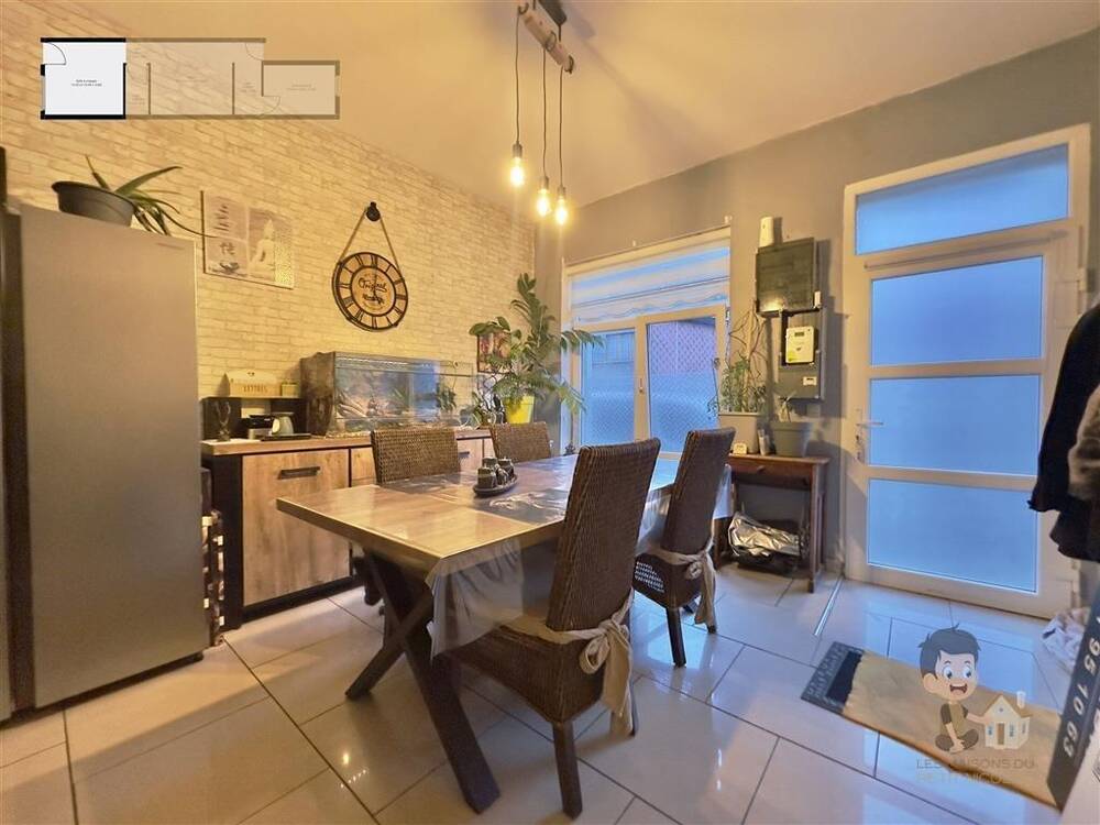 Maison à vendre à Châtelet 6200 155000.00€ 3 chambres 101.00m² - annonce 406412