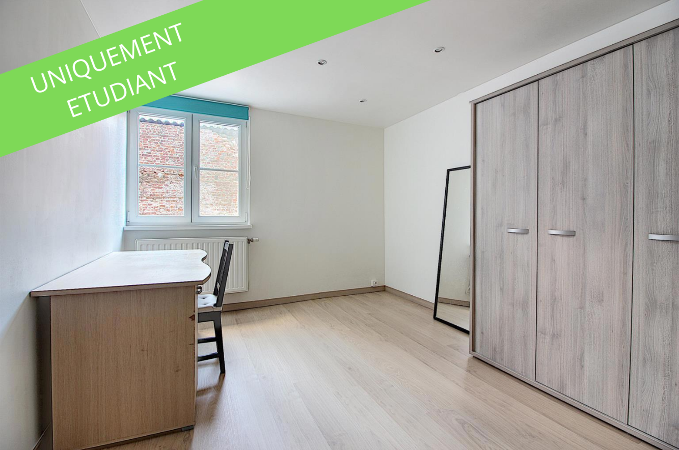 Kot à louer à Tournai 7500 360.00€ 1 chambres m² - annonce 408915
