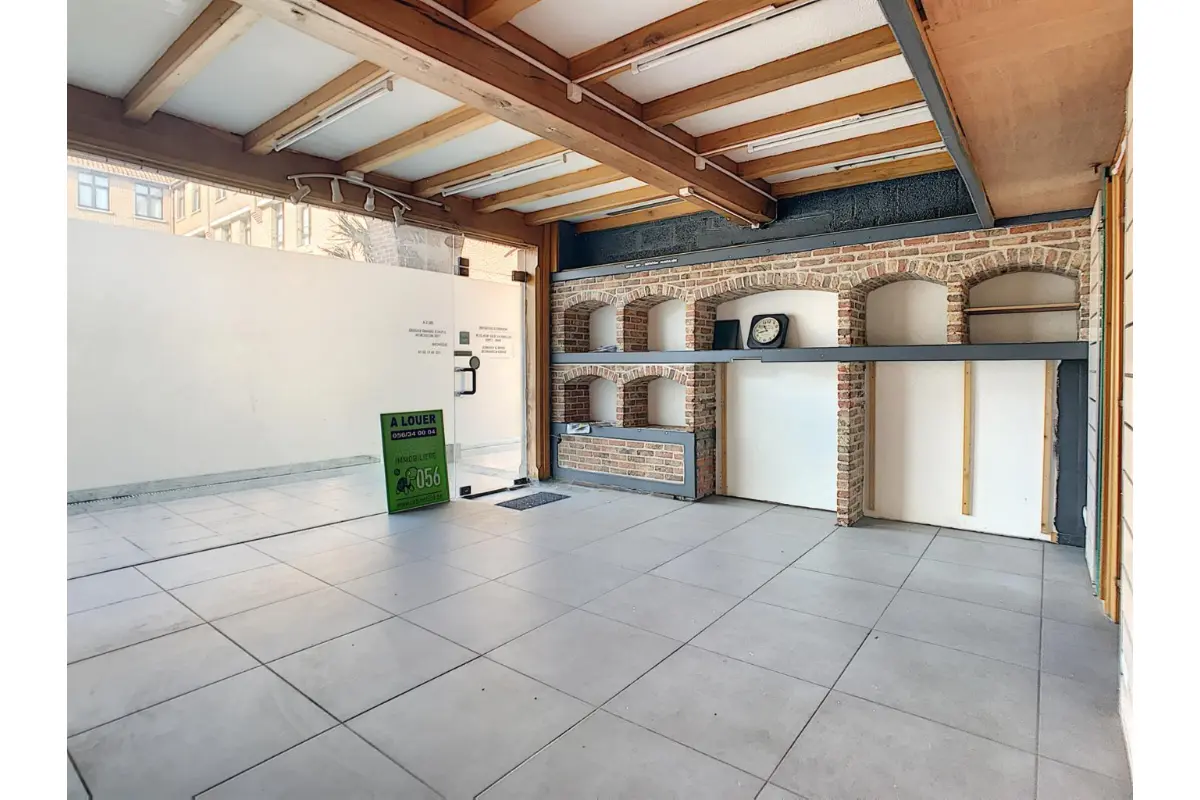 Commerce à louer à Mouscron 7700 450.00€  chambres 55.00m² - annonce 410339