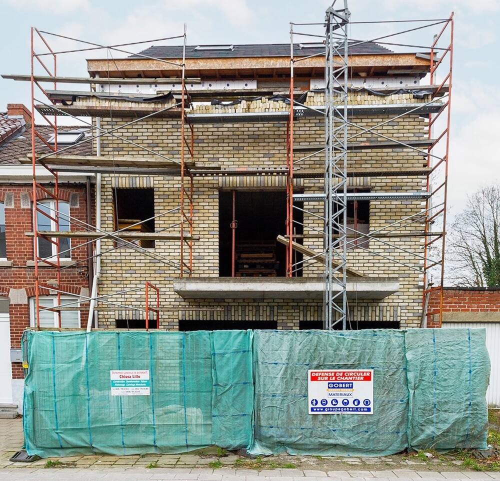Immeuble de rapport - Immeuble à appartement à vendre à Quaregnon 7390 250000.00€ 5 chambres 165.00m² - annonce 414716