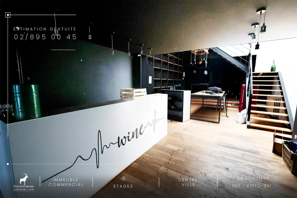 Immeuble mixte à vendre à La Louvière 7100 199000.00€ 4 chambres 185.00m² - annonce 420643