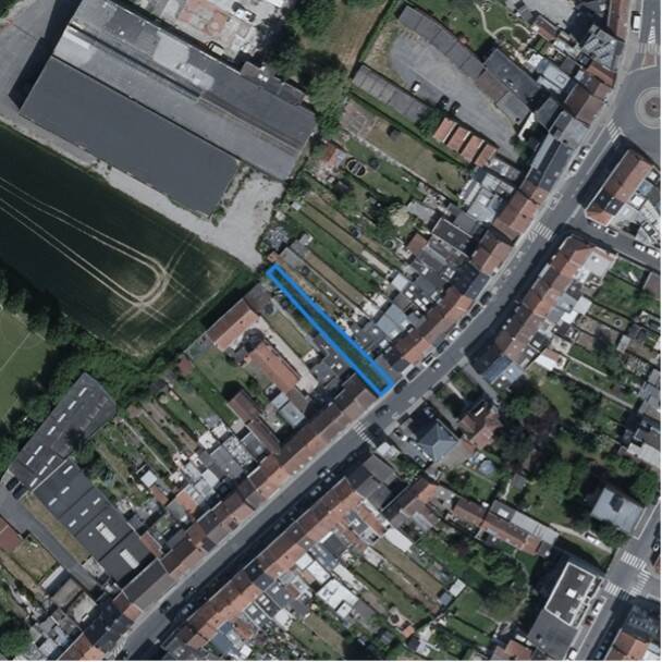 Terrain à vendre à Mouscron 7700 49000.00€ chambres m² - annonce 432711