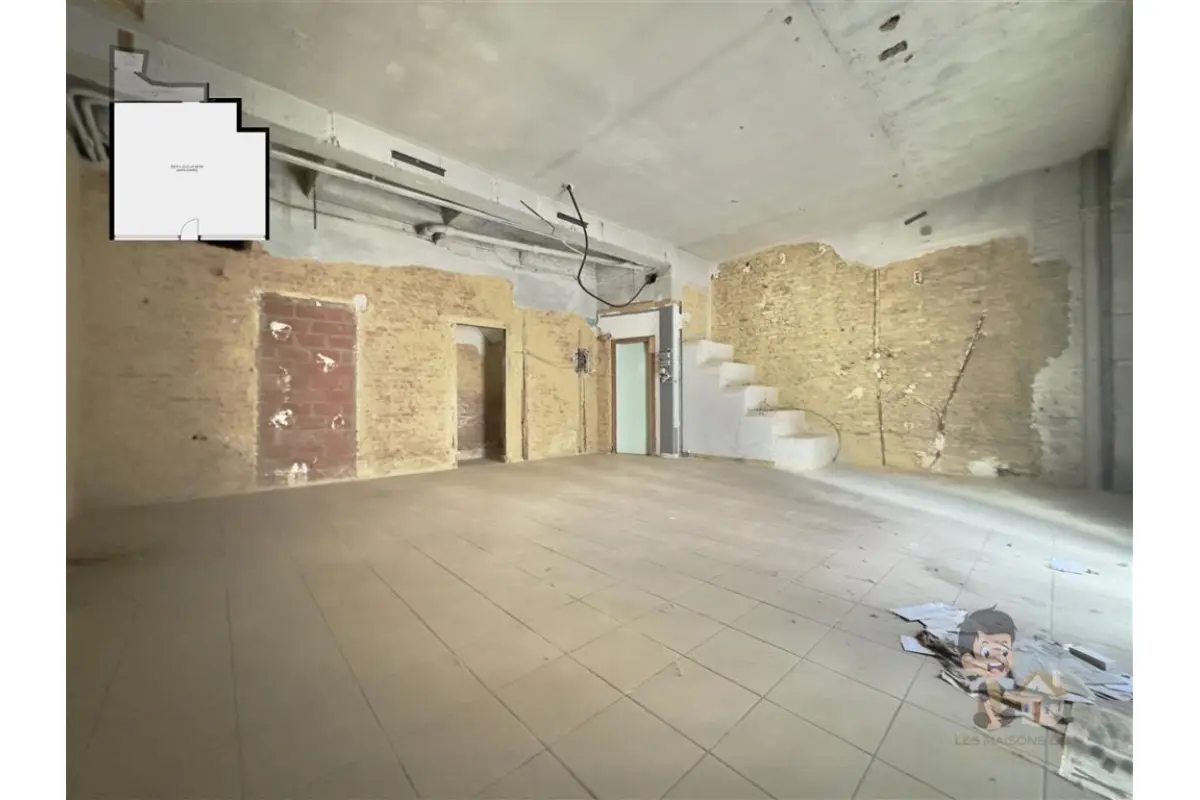 Commerce à vendre à Charleroi 6000 74900.00€  chambres 55.00m² - annonce 432962