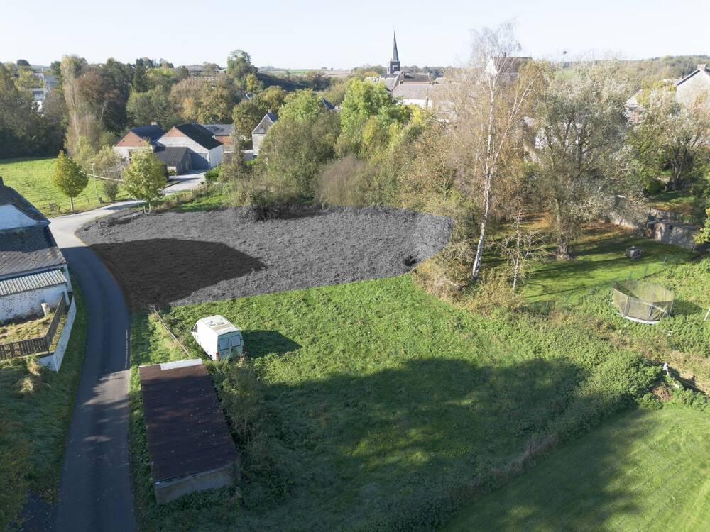 Terrain à vendre à Renlies 6500 37000.00€ chambres m² - annonce 432244