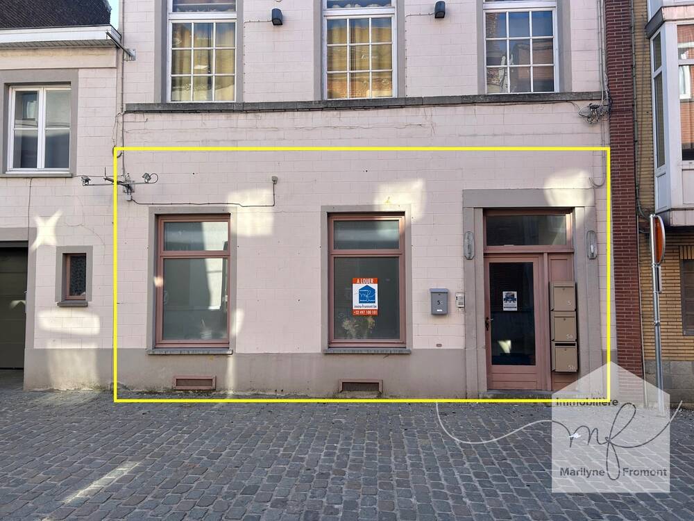 Commerce à louer à Binche 7130 450.00€ chambres 23.00m² - annonce 436391