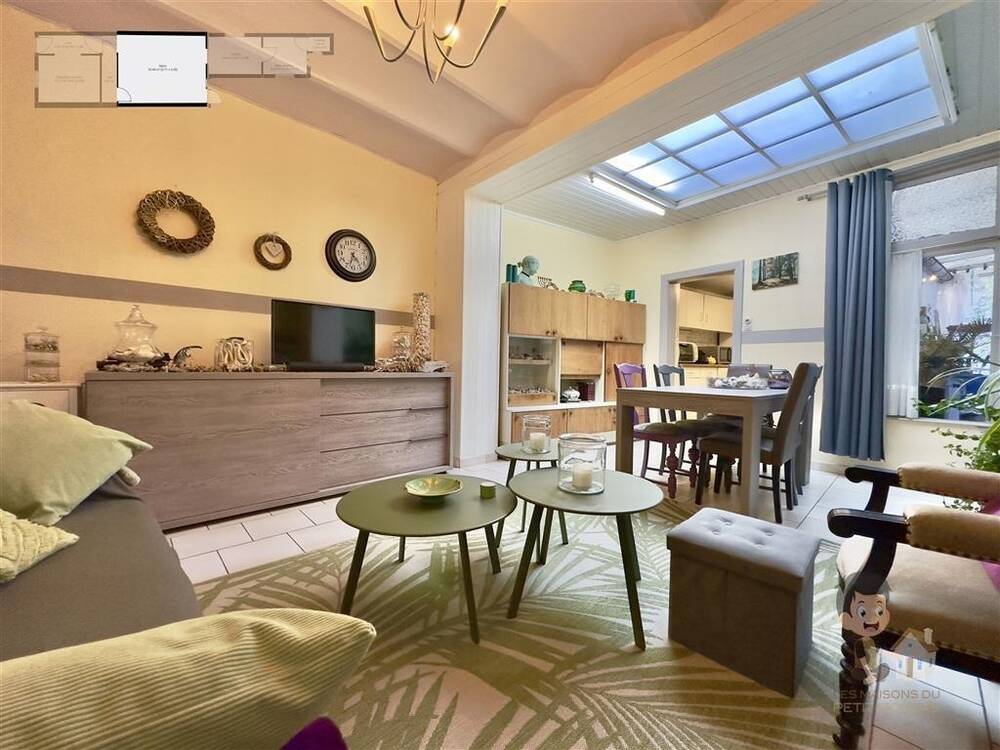 Maison à vendre à Quaregnon 7390 114900.00€ 3 chambres 118.00m² - annonce 441528