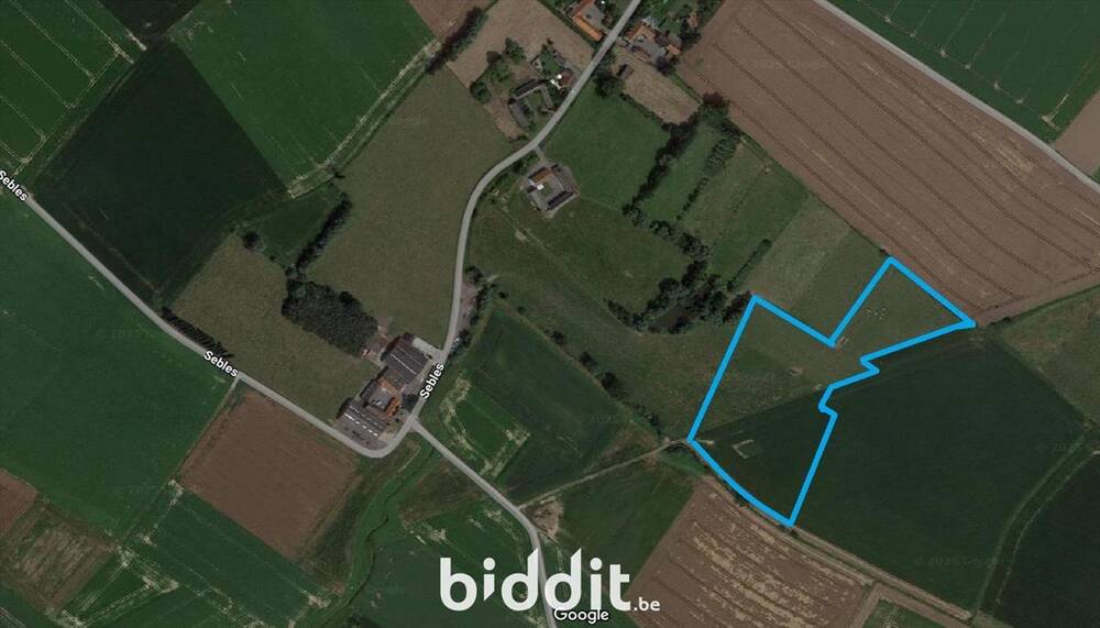 Terrain à vendre à Pottes 7760 50000.00€ chambres m² - annonce 481246