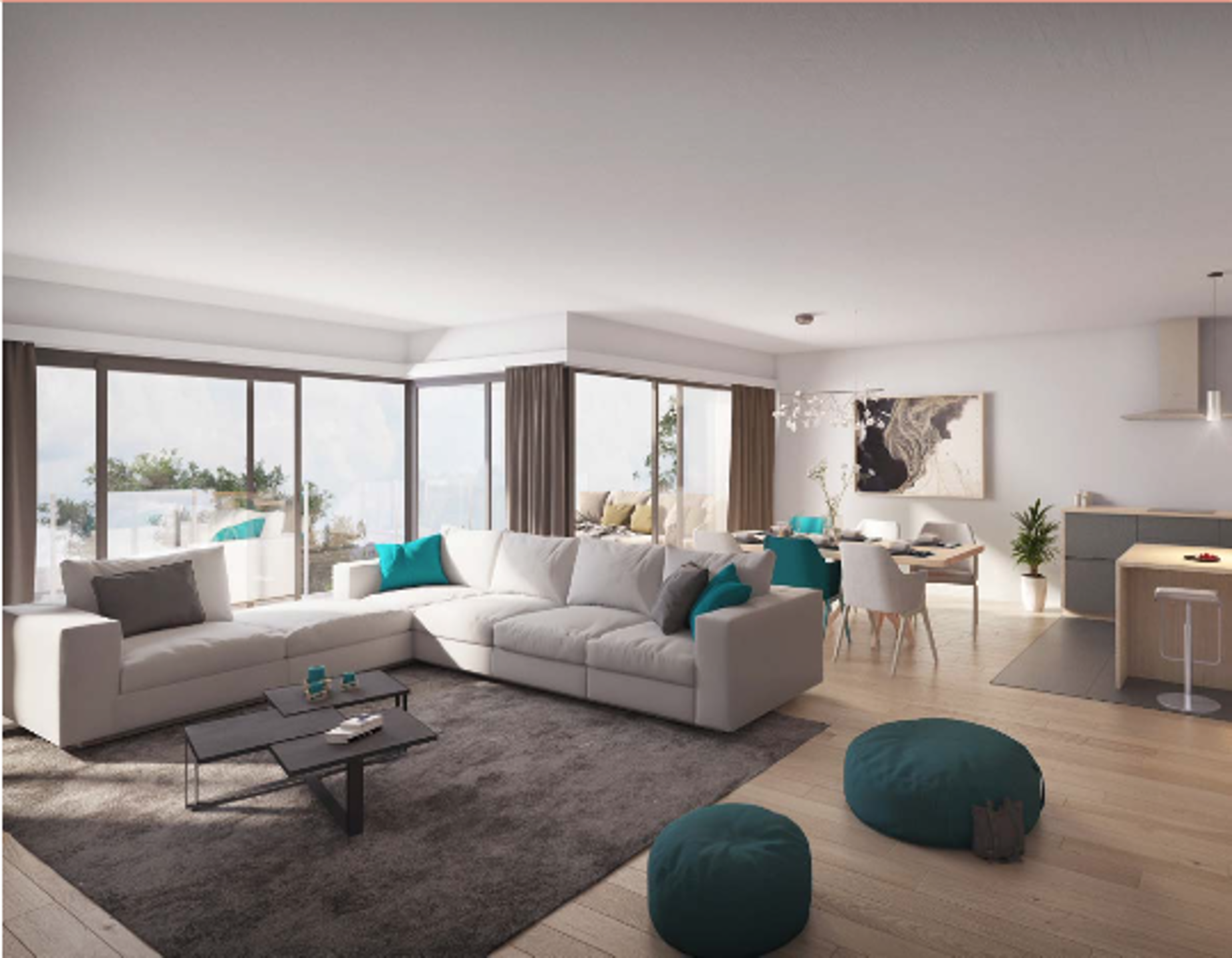 Appartement à vendre à La Louvière 7100 163400.00€ 1 chambres 66.00m² - annonce 482448