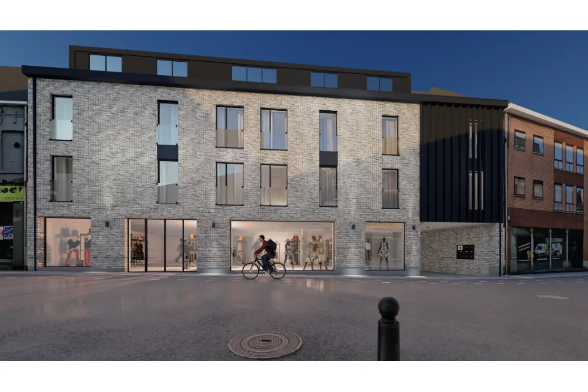 Commerce à louer à Mouscron 7700 1500.00€  chambres m² - annonce 488436