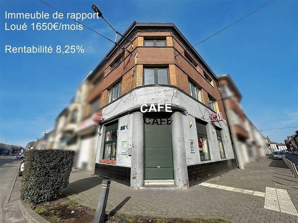 Immeuble de rapport - Immeuble à appartement à vendre à Châtelineau 6200 239000.00€ 2 chambres m² - annonce 488261