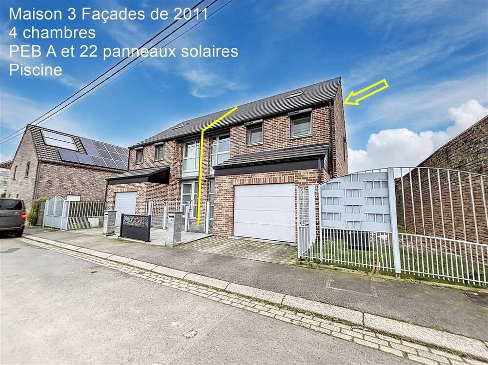 Maison à vendre à Fleurus 6220 355000.00€ 4 chambres 146.00m² - annonce 490588