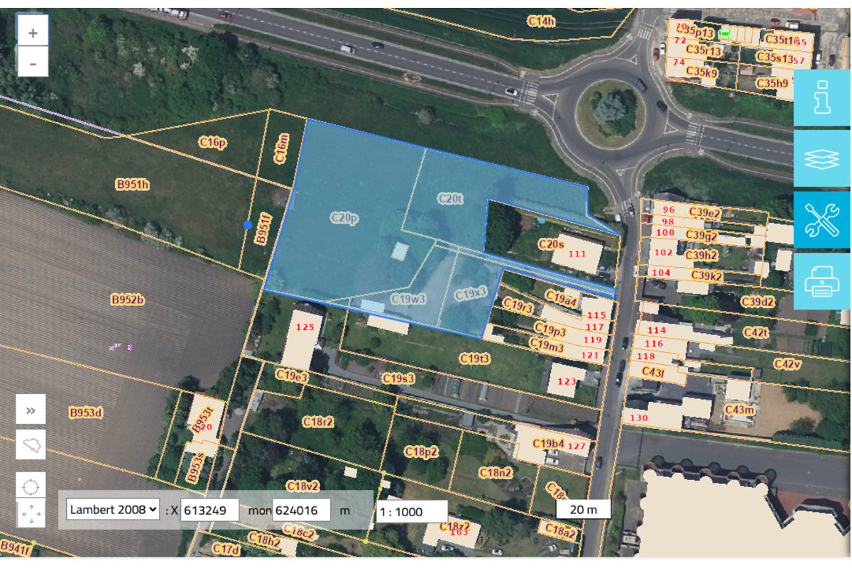 Terrain à vendre à Quaregnon 7390 180000.00€  chambres m² - annonce 503226